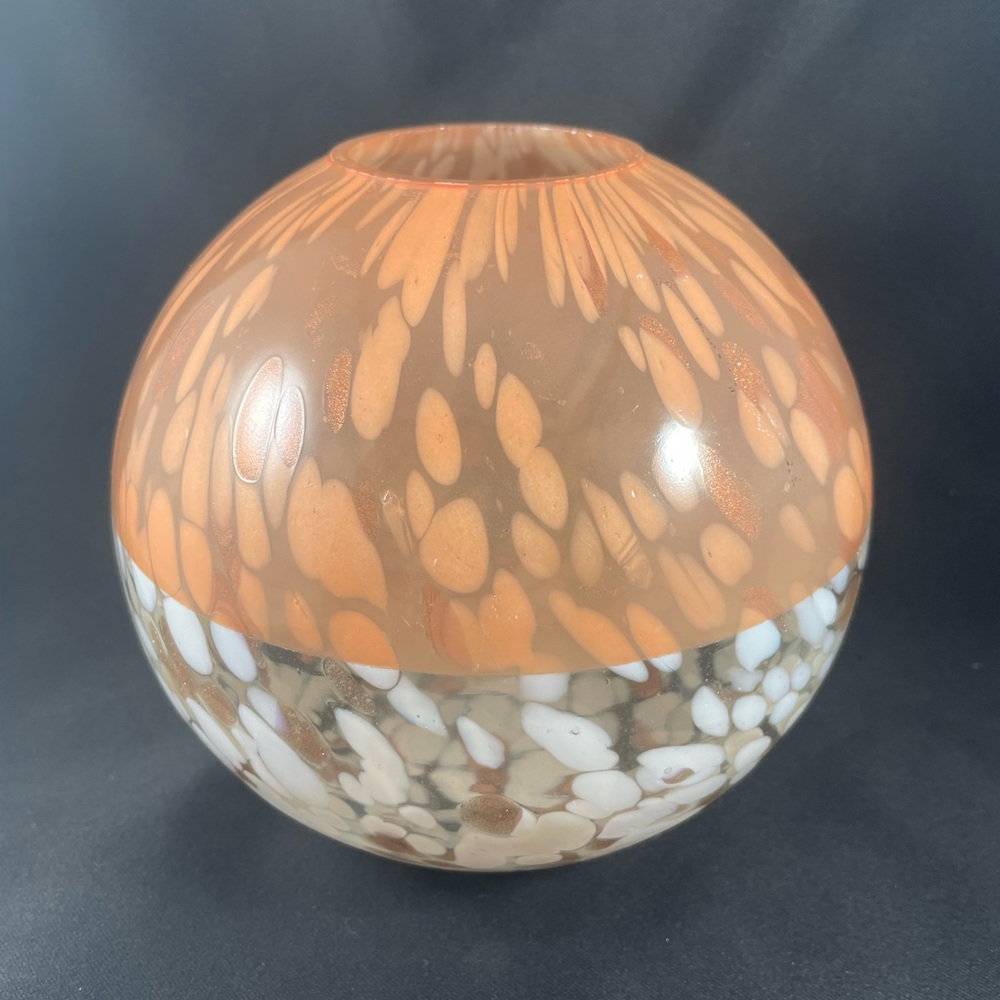 Anthropologie Bella Art Vase Peach